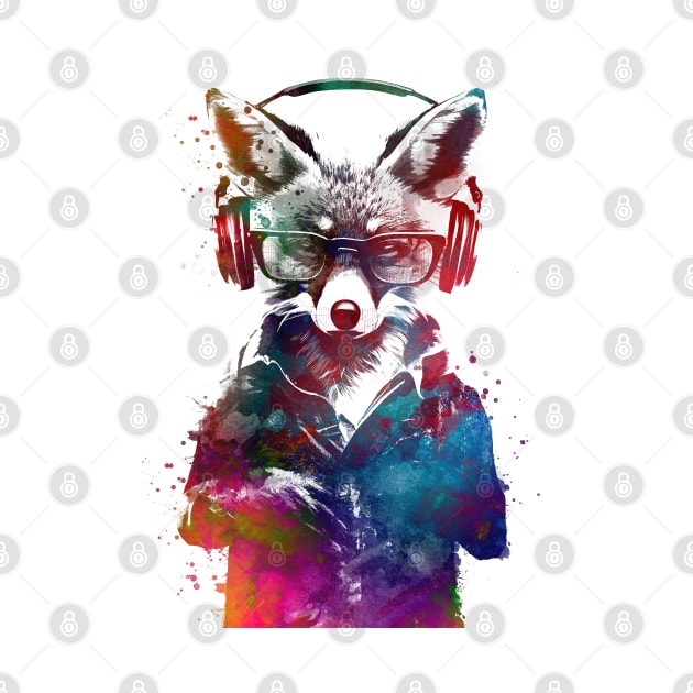 Fox hipster by JBJart