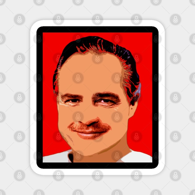 marlon brando Magnet by oryan80