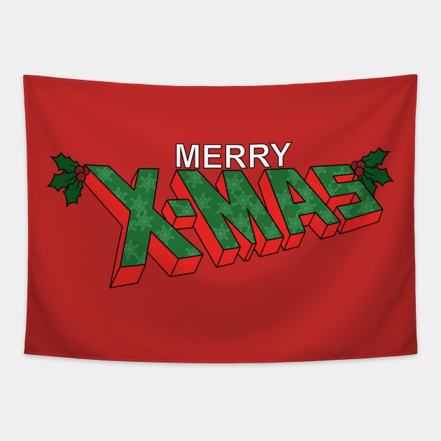 Merry X-Mas Tapestry by sergetowers80