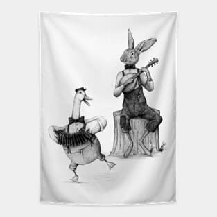 Feathered & Furry Harmony Tapestry