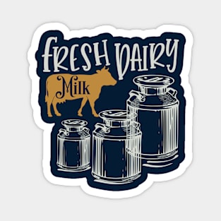 Fresh Dairy Milk Magnet