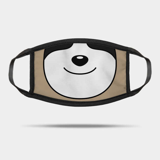 Cartoon Sloth Sloth Mask Teepublic