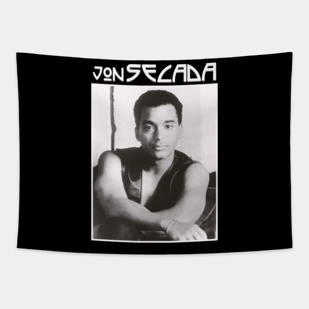 Jon Secada Pop Rock Latin Original 1990s Tapestry by RafelagibsArt