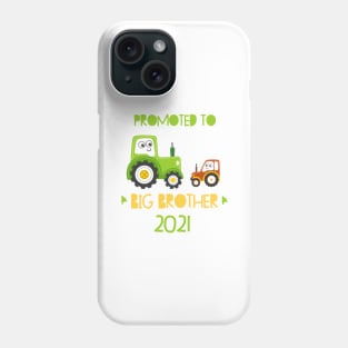 Promoted to Big brother tractor announcing pregnancy 2021 Phone Case