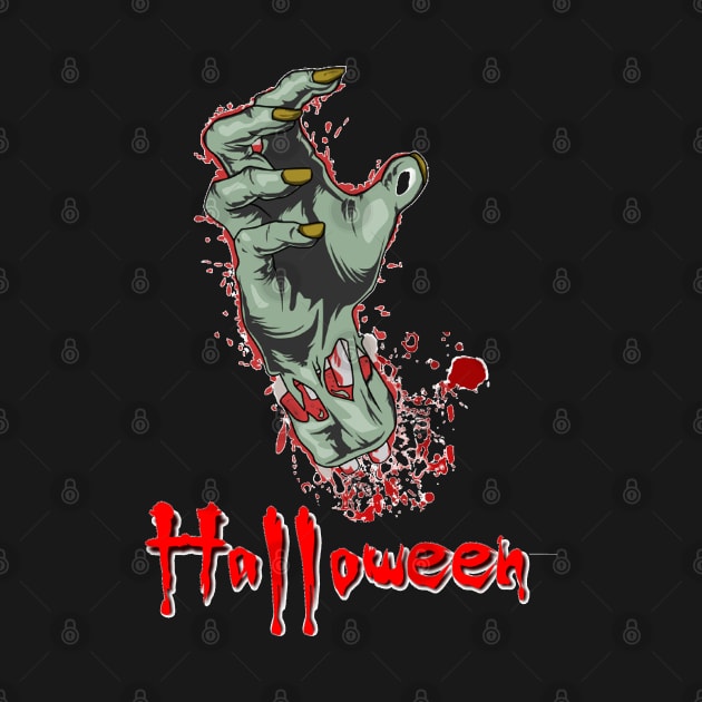 halloween vintage scary Hand by sayed20