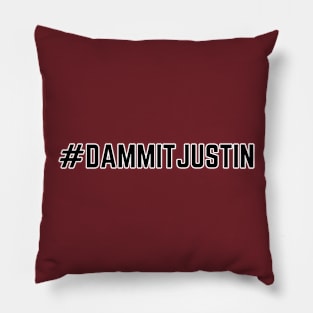 #DAMMITJUSTIN Pillow