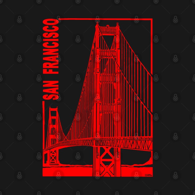 San Francisco-Golden Gate Bridge by NewSignCreation