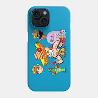 Mister Yoga - Day of the Dead Phone Case