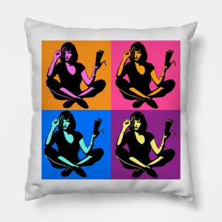 Pop Art Mia Wallace Pillow