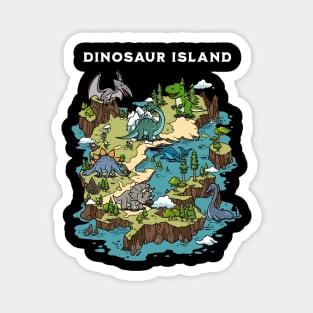 Dinosaur Island Magnet