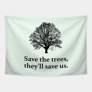 Save The Trees - Deforestation Tapestry