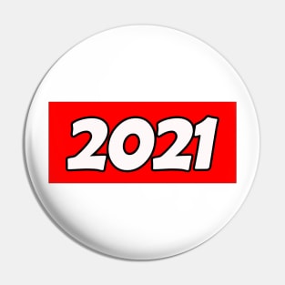 2021 New Year Pin