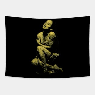 YELLOW Soul Sade Adu 90s Vintage Tapestry