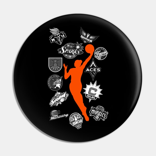 WNBA Pin by RTBrand