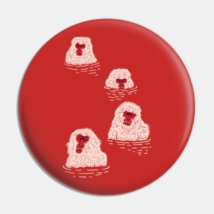 snow monkey Pin