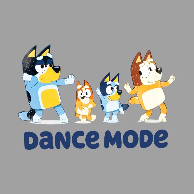 Bluey's family dance mode by Justine Nolanz