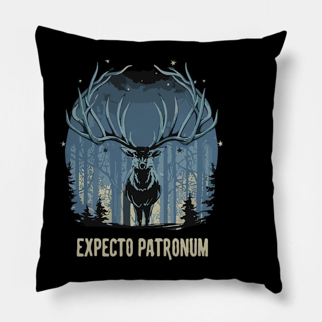 Expecto Patronum Pillow by InspiredByTheMagic