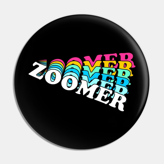 zoomer Pin by sober artwerk