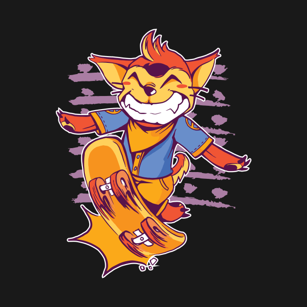 Skate Fox by 2P-Design