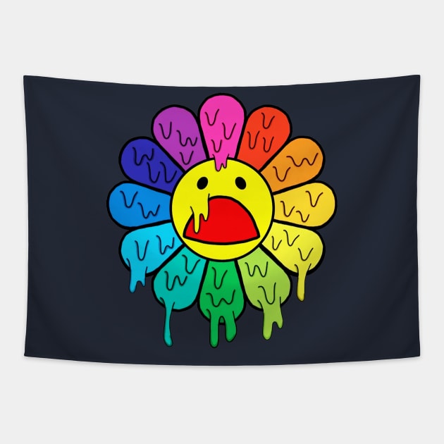 Takashi murakami flower tapestry best sale