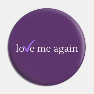 Love Me Again - Layover - V of BTS (Kim Taehyung) Pin