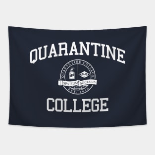 Quarantine College Tapestry