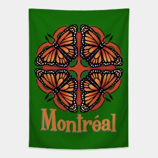 montreal papillon Tapestry