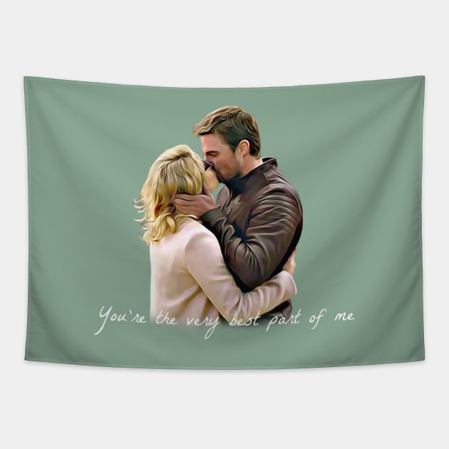 Olicity Wedding Vows - You're The Very Best Part Of Me Tapestry by FangirlFuel