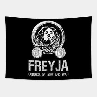 Freyja Goddess Of Love And War Tapestry