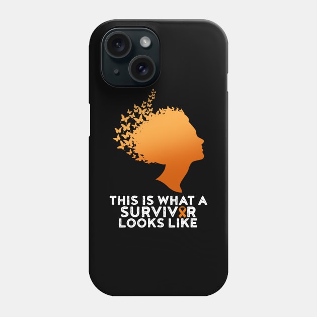 Leukemia Survivor Funny Leukemia Awareness Gift Phone Case by CatRobot