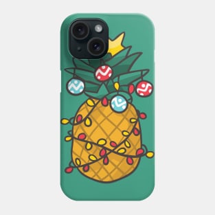 Festive Holiday Pineapple Cartoon Phone Case