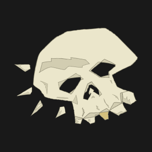 Gold Tooth Skull T-Shirt