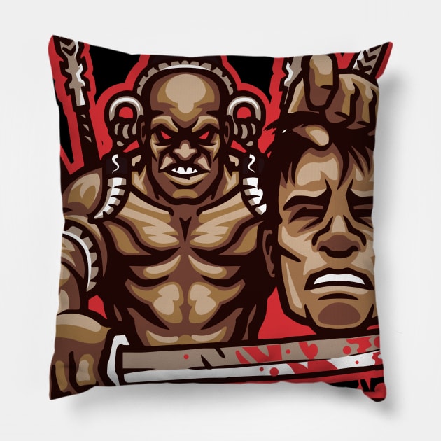 Head Hunter Pillow by silpinstd