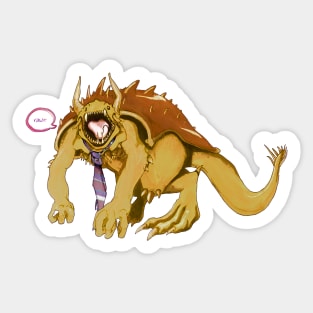 Gold Dragon Chibi Kiss-cut Stickers, Fantasy Stickers for Tabletop