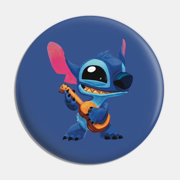 Stitch Pin by JoshNelsonArt