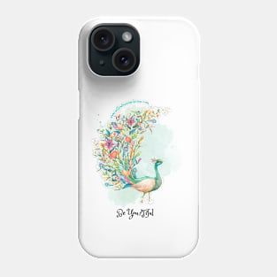 Be You Tiful Peacock Spirit Phone Case