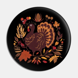 Thanksgiving Treasures: Turkeys, Harvest, and Gratitude Pin