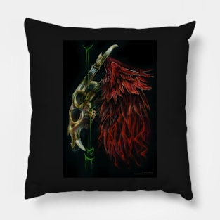 Deer Skull Pillow