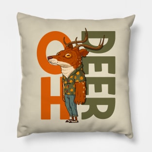 Oh Deer Pillow