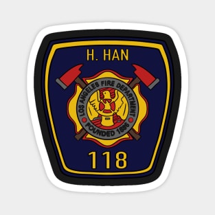 Station 118 LAFD Badge | 911 Chimney Magnet