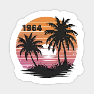 1964 Retro Aesthetic Magnet