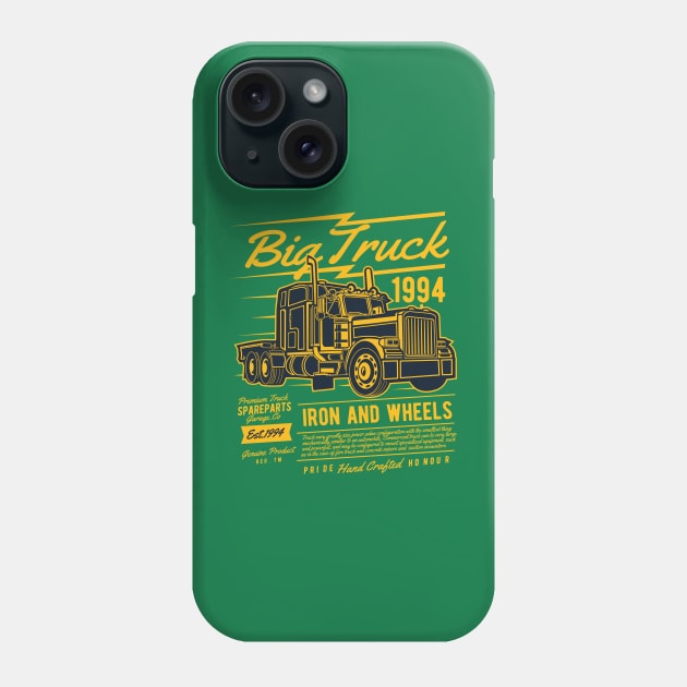 Big Truck Phone Case by T-Shirt Promotions