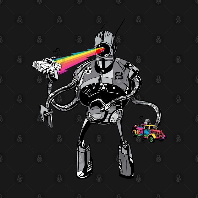 Rainbow Lazer Bot by BeeryMethod