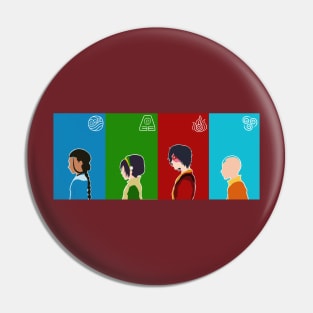 Avatar The Last Airbender: The Elements Pin