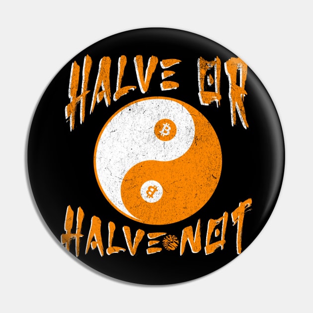 Bitcoin Halving Bull Run Pin by anarchyunion