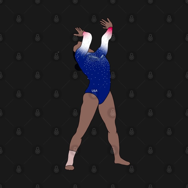 Simone Biles 2023 World Gymnastics Championships by Coach Alainne Designs