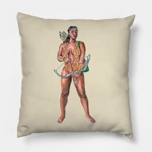 Artemis of Aphrodite Love Myths" Pillow