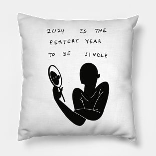 Edgy slogan that boosts your self confidence Pillow