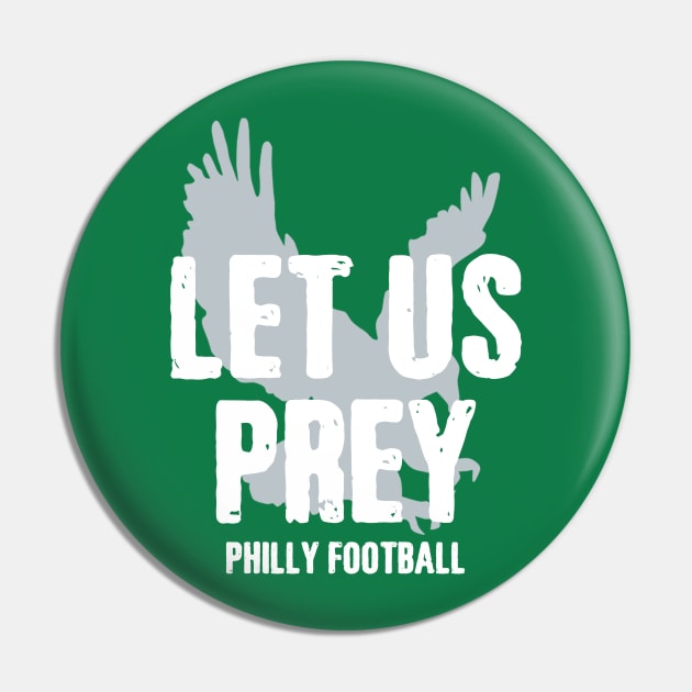 Let Us Prey Pin by geekingoutfitters