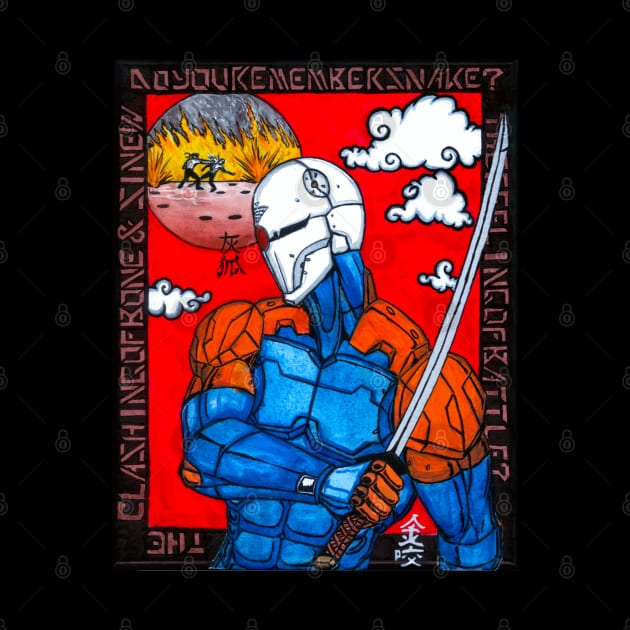 Gray Fox by AnalogArtByAdam